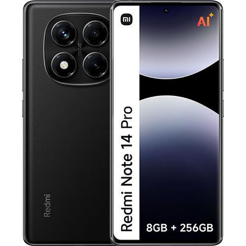 Xiaomi Redmi Note 14 Pro - 256GB - Midnight Black
