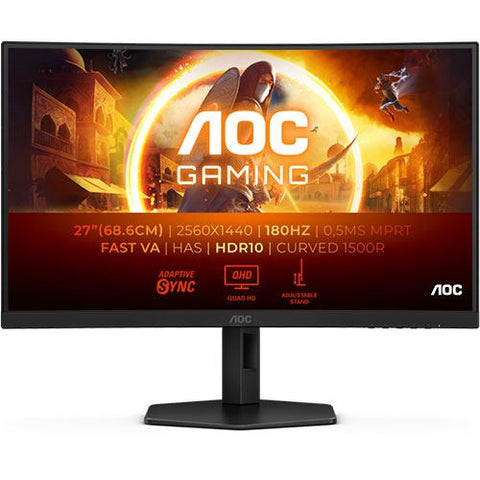 Monitor Gaming Curvo AOC CQ27G4X | 27'' | 180 Hz | QHD