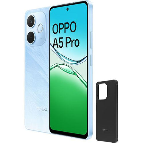 Pack Oppo A5 Pro 4G - 256GB - Azul Turquesa + Capa