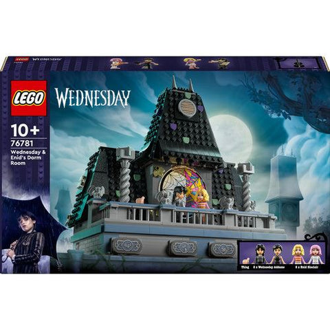 LEGO® Wednesday 76781 - Dormitório de Wednesday e Enid