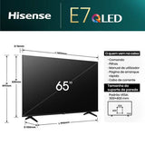 Smart TV Hisense 65 QLED 65E7NQ - 164 cm