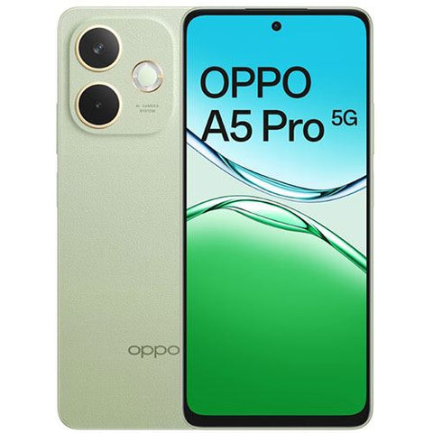 Pack Oppo A5 Pro 5G - 256GB - Verde Abacate + Capa