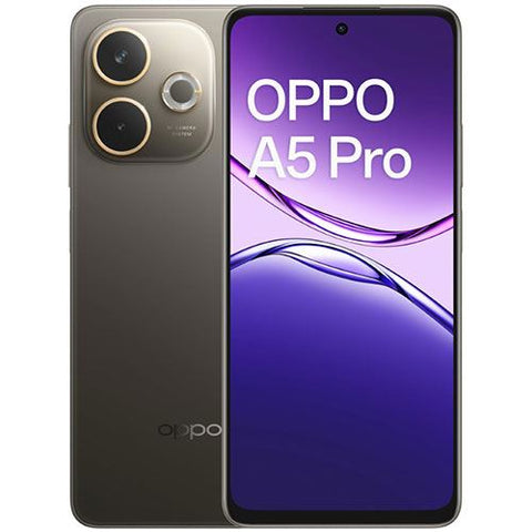 Pack Oppo A5 Pro 4G - 256GB - Preto Chocolate + Capa