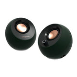 Colunas Creative Pebble Pro RGB - Preto