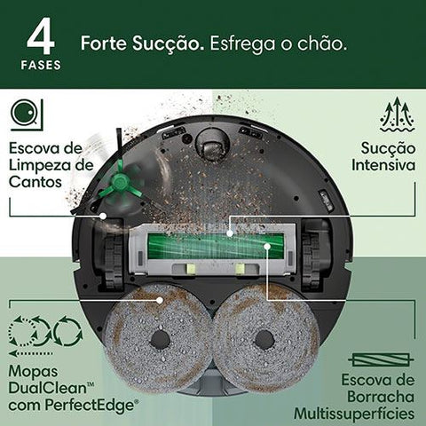 Aspirador Robot iRobot Roomba® Combo Plus 505