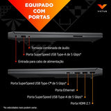 Computador Portátil Gaming Victus by HP 15-fa0022np | 15,6'' | GeForce RTX 3050 | i5-12450H | 16GB | 512GB SSD