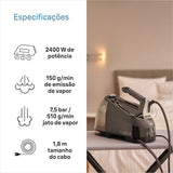 Ferro com Caldeira Braun Carestyle IS5249BK - Preto