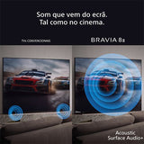 Smart TV Sony 65 BRAVIA 8 II QD-OLED UHD 4K K-65XR8M2 - 165cm