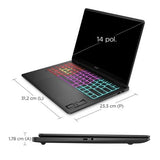 Computador Portátil Gaming Omen Transcend by HP 14-fb0002np  | 14'' | Core™ Ultra 7 155H | 16GB | 1TB SSD | GeForce RTX™ 4060