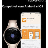 Bundle Huawei Watch 5 42mm - Titanium Beige + Freebuds 6i