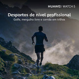 Bundle Huawei Watch 5 42mm - Titanium Rose + Freebuds 6i