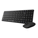 Pack Media Markt Rato + Teclado Rapoo 9300M + Mochila Hama 16.2'' - Preto