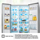Frigorífico Americano Hisense RS677N4BIE | 178,6x91x64,3 cm | 519L | E | iNOX