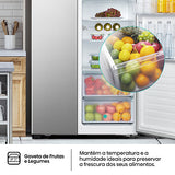 Frigorífico Americano Hisense RS677N4BIE | 178,6x91x64,3 cm | 519L | E | iNOX