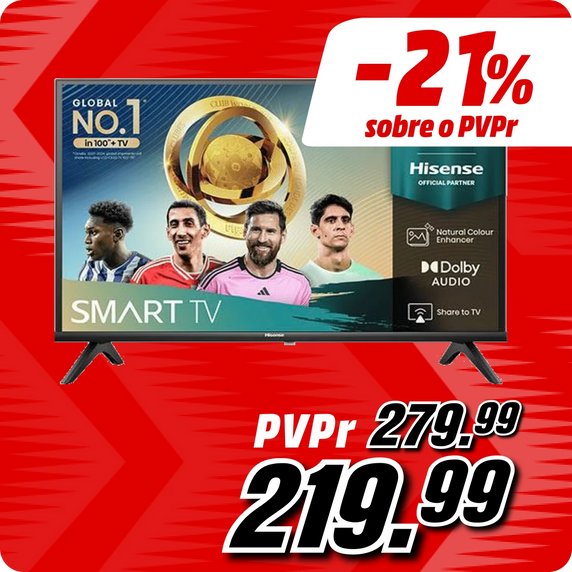 Smart TV Hisense <br> 40